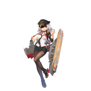 战舰少女R - 齐柏林伯爵 - 正常立绘