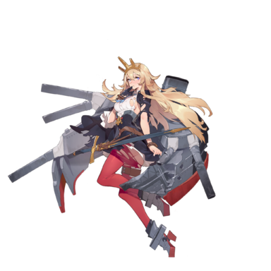 战舰少女R - 无比 - 大破立绘
