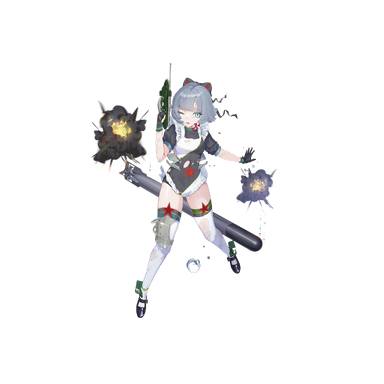 战舰少女R - K-21 - 大破立绘