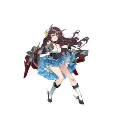 战舰少女R - 忠武·改 - 正常立绘