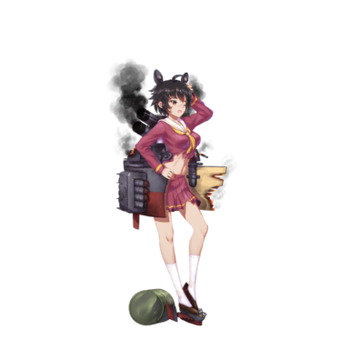 战舰少女R - 神通 - 大破立绘