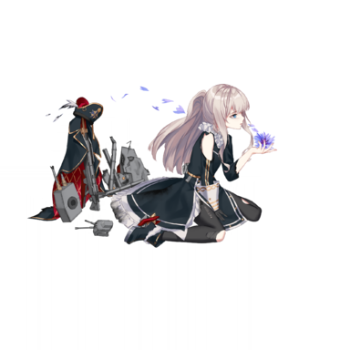 战舰少女R - Z46·改 - 大破立绘