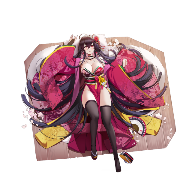 战舰少女R - 伊吹 - 换装 - 海市蜃楼 - 大破立绘