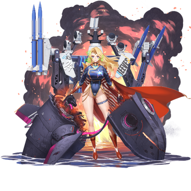 战舰少女R - 里维斯 - 正常立绘