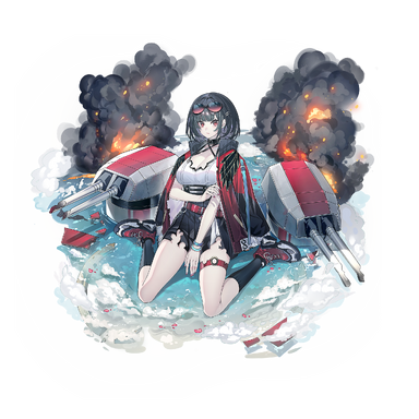 战舰少女R - 天城 - 大破立绘