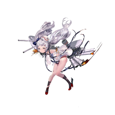 战舰少女R - 拉弗雷 - 大破立绘