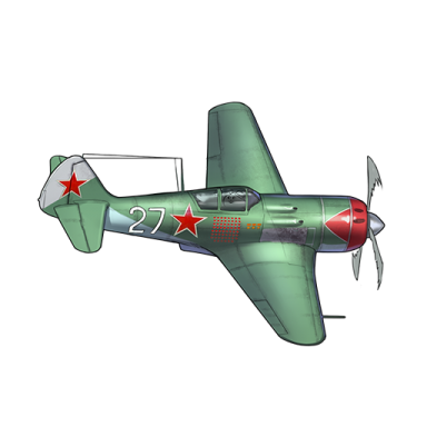 战舰少女R - 拉-7(阔日杜布机)_装备图标