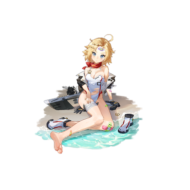 战舰少女R - U-441 - 大破立绘