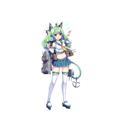 战舰少女R - 圣地亚哥 - 正常立绘