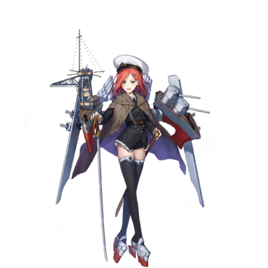战舰少女R - 红色高加索 - 正常立绘