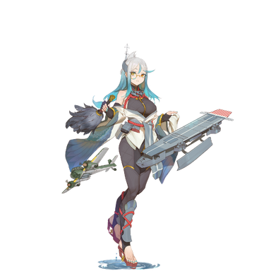 战舰少女R - 神鹰·改 - 正常立绘
