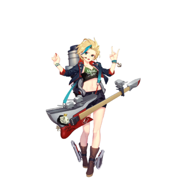 战舰少女R - 哥特雄狮 - 正常立绘