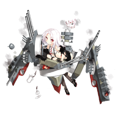 战舰少女R - 维托里奥·维内托·改 - 大破立绘