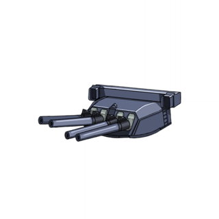 战舰少女R - 试制41厘米四联主炮（S） - 大型主炮