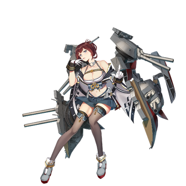 战舰少女R - 陆奥·改 - 正常立绘