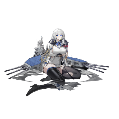战舰少女R - 密西西比 - 大破立绘