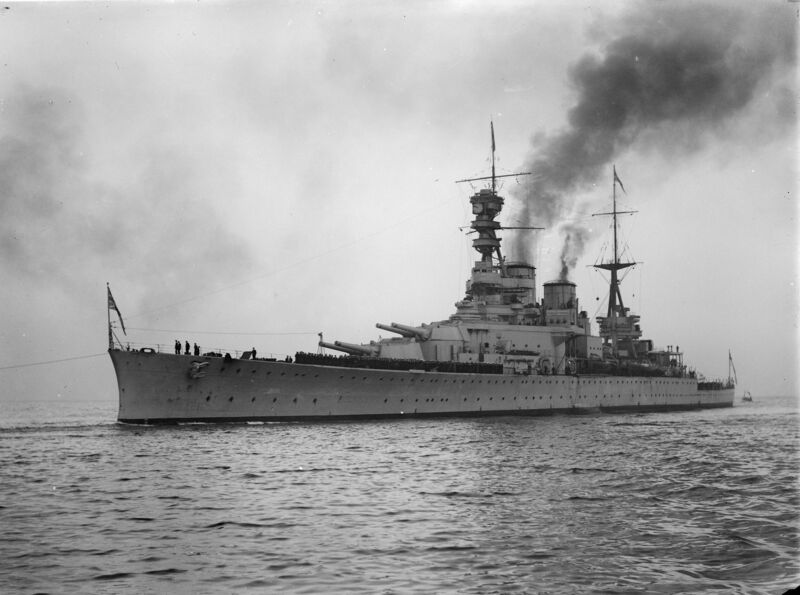 文件:HMS Renown in 1920 (9916489503607636).jpg