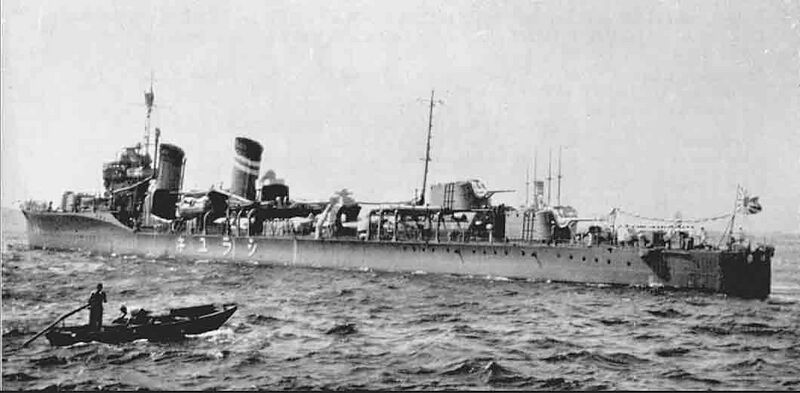文件:Japanese destroyer Shirayuki in 1931(1).jpg
