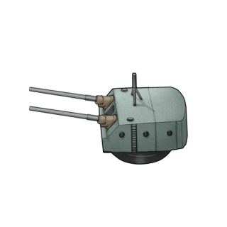 战舰少女R - 日本15.2厘米连装炮 - 中型主炮(轻)