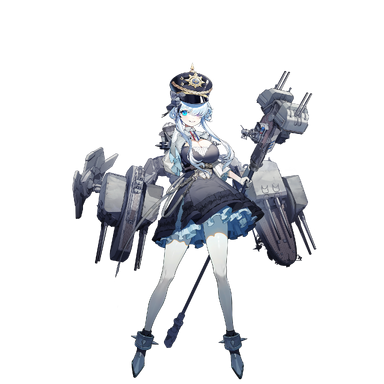战舰少女R - 杜布雷 - 正常立绘