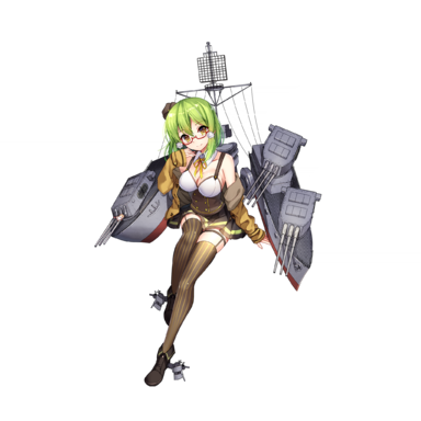 战舰少女R - 新奥尔良·改 - 正常立绘