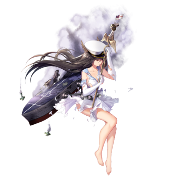 战舰少女R - 竞技神 - 大破立绘