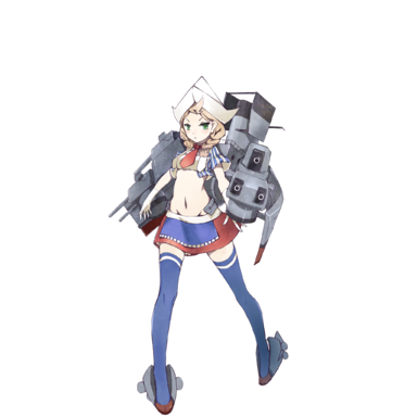 战舰少女R - 德·鲁伊特 - 正常立绘