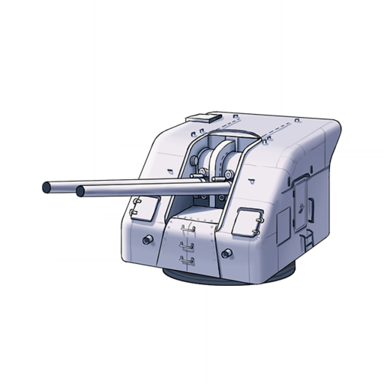战舰少女R - 79式双联100毫米主炮 - 小型主炮