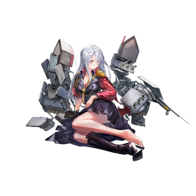 战舰少女R - 塔林 - 大破立绘