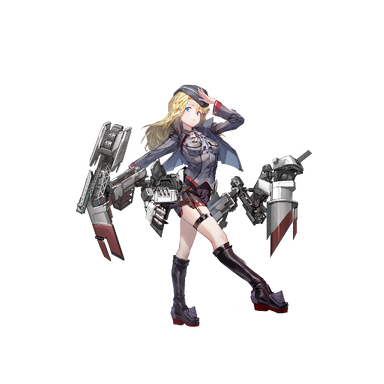 战舰少女R - 伏罗希洛夫 - 正常立绘