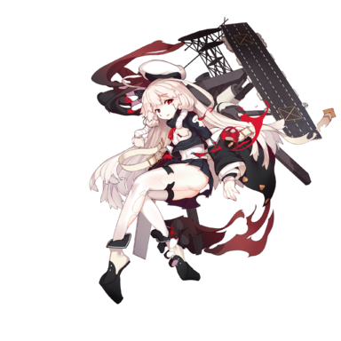 战舰少女R - 追赶者·改 - 大破立绘