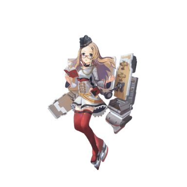 战舰少女R - 兰利 - 正常立绘