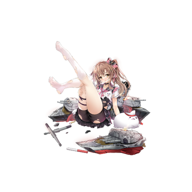 战舰少女R - 花信风 - 大破立绘