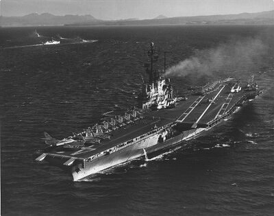 完成现代化改造的珊瑚海(1962年左右)