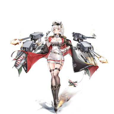 战舰少女R - 戈里齐亚 - 正常立绘