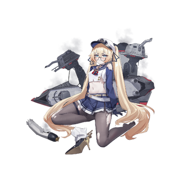 战舰少女R - 卡萨尔 - 大破立绘