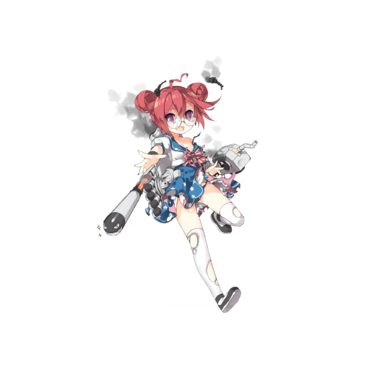 战舰少女R - 威廉·D·波特 - 大破立绘