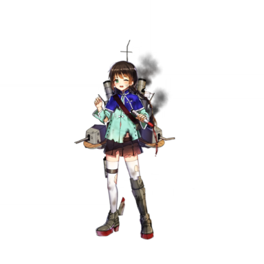 战舰少女R - 肇和 - 大破立绘