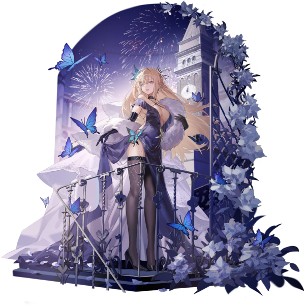 战舰少女R - 列克星敦(CV-2) - 换装 - 群星盛宴 - 正常立绘