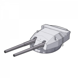 战舰少女R - 德国双联508毫米炮(H) - 大型主炮
