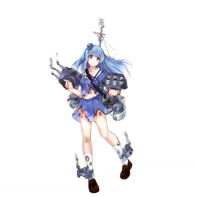 战舰少女R - 昆西 - 大破立绘