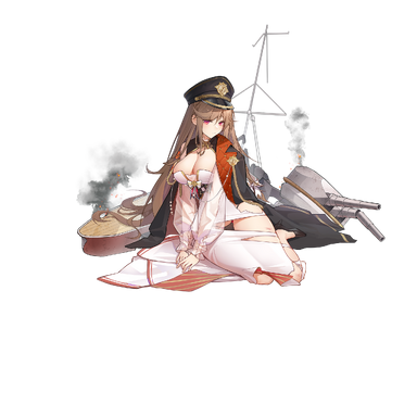 战舰少女R - CNT巡洋舰·改 - 大破立绘