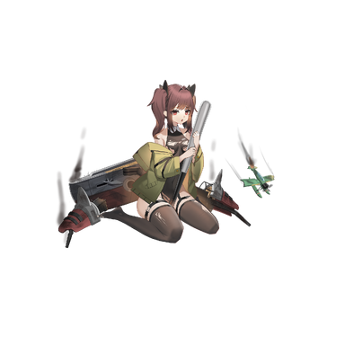 战舰少女R - 伊-25·改 - 大破立绘