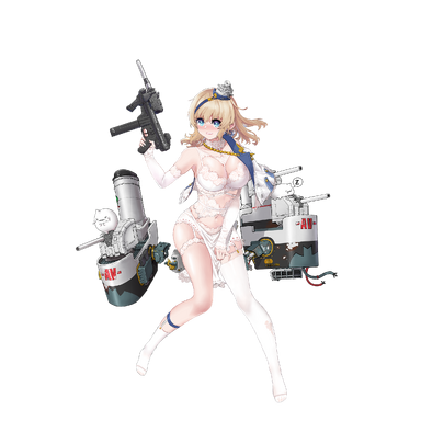 战舰少女R - 航空兵 - 大破立绘