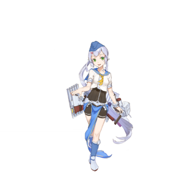 战舰少女R - 霍埃尔 - 正常立绘