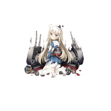 战舰少女R - 维那莫依嫩 - 大破立绘