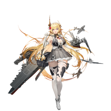 战舰少女R - 考彭斯 - 正常立绘