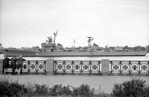 不惧号在里加,摄于1969年9月。