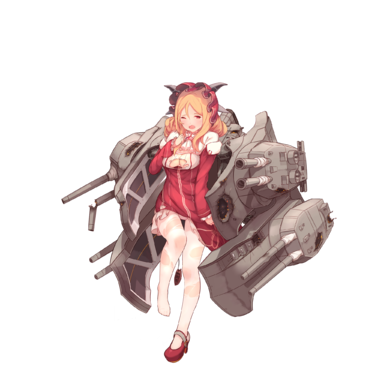 战舰少女R - 厌战 - 大破立绘