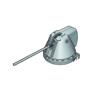 战舰少女R - 8英寸单装MK71舰炮（CG） - 小型主炮